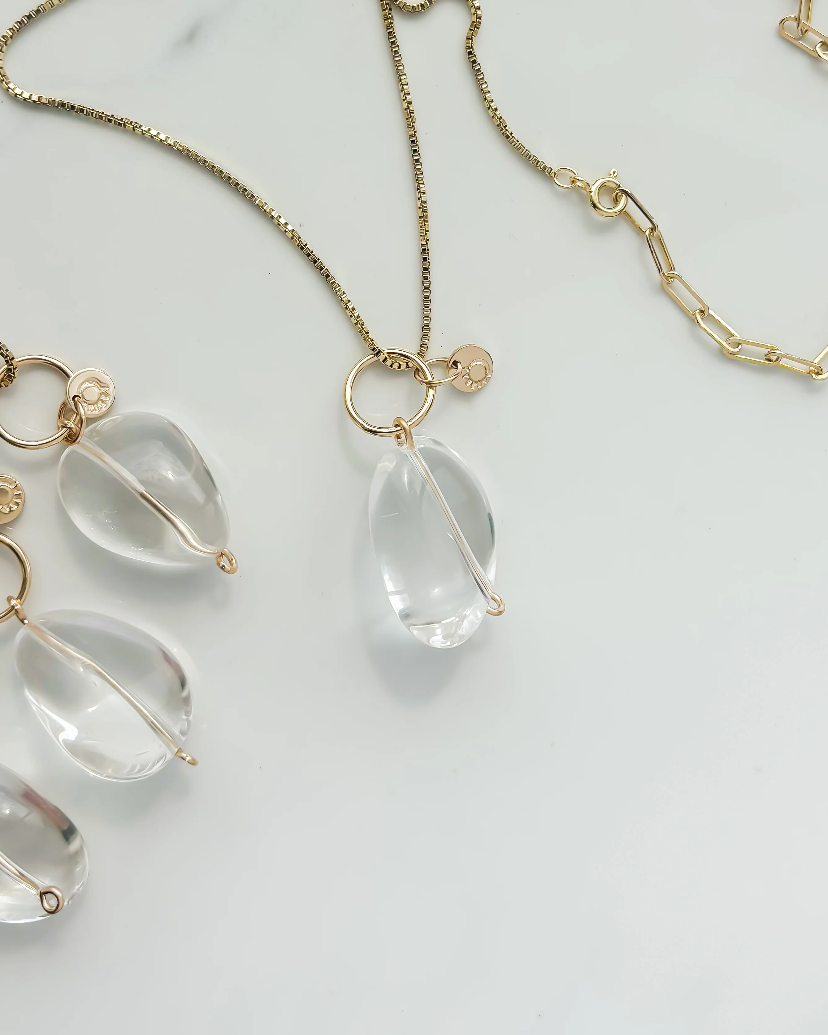 AMULET// crystal charm necklace - Image 9