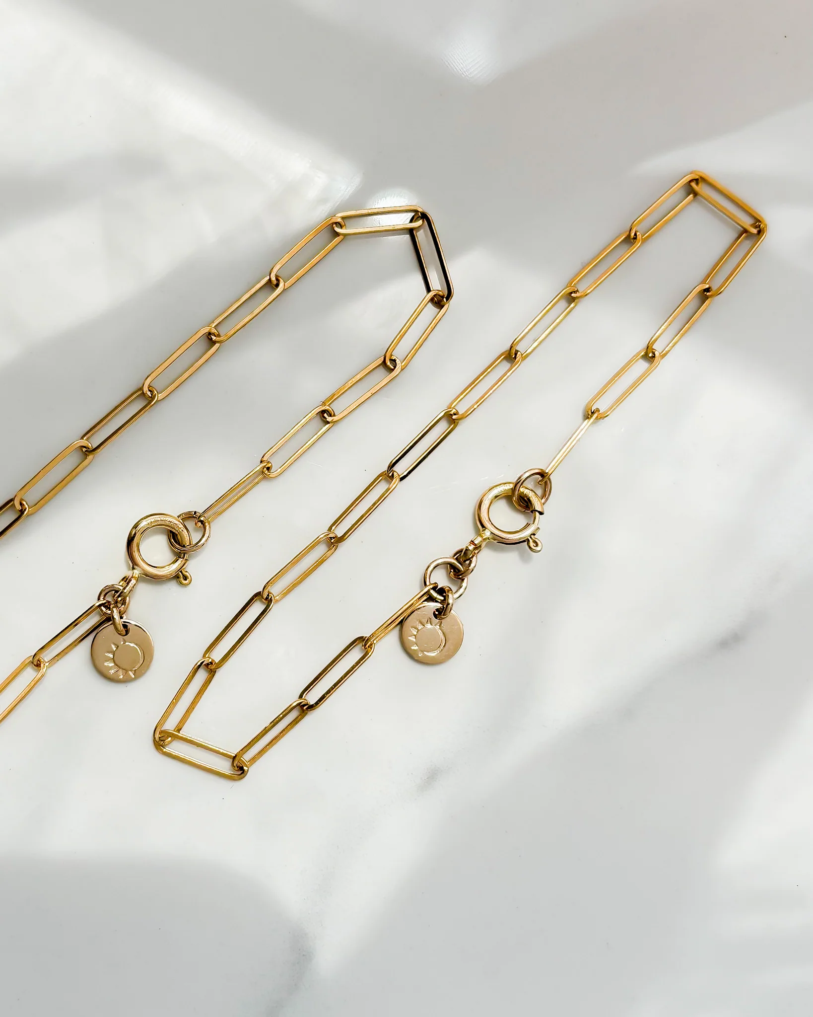 COAST// paper clip chain bracelet - Image 3