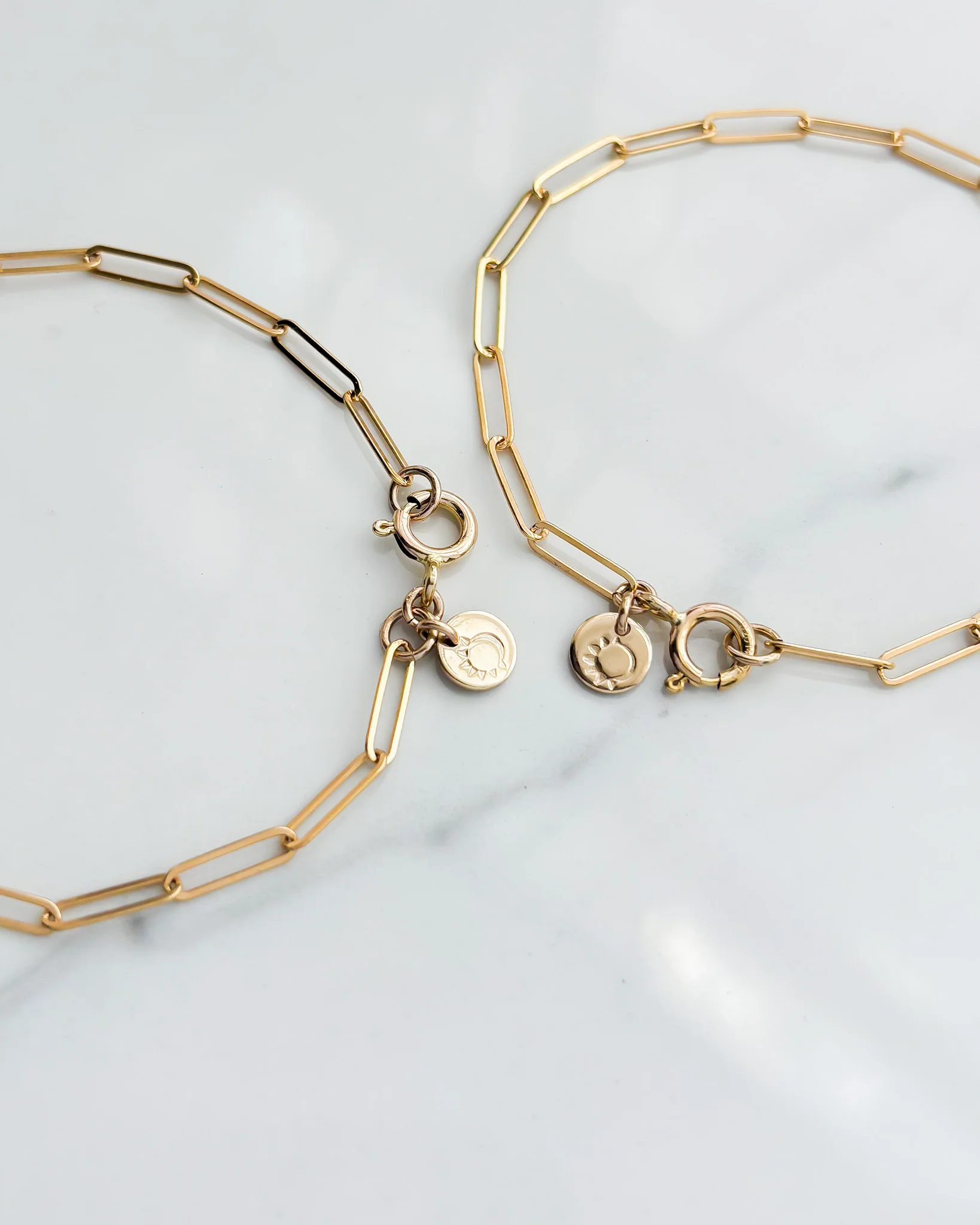 COAST// paper clip chain bracelet - Image 6