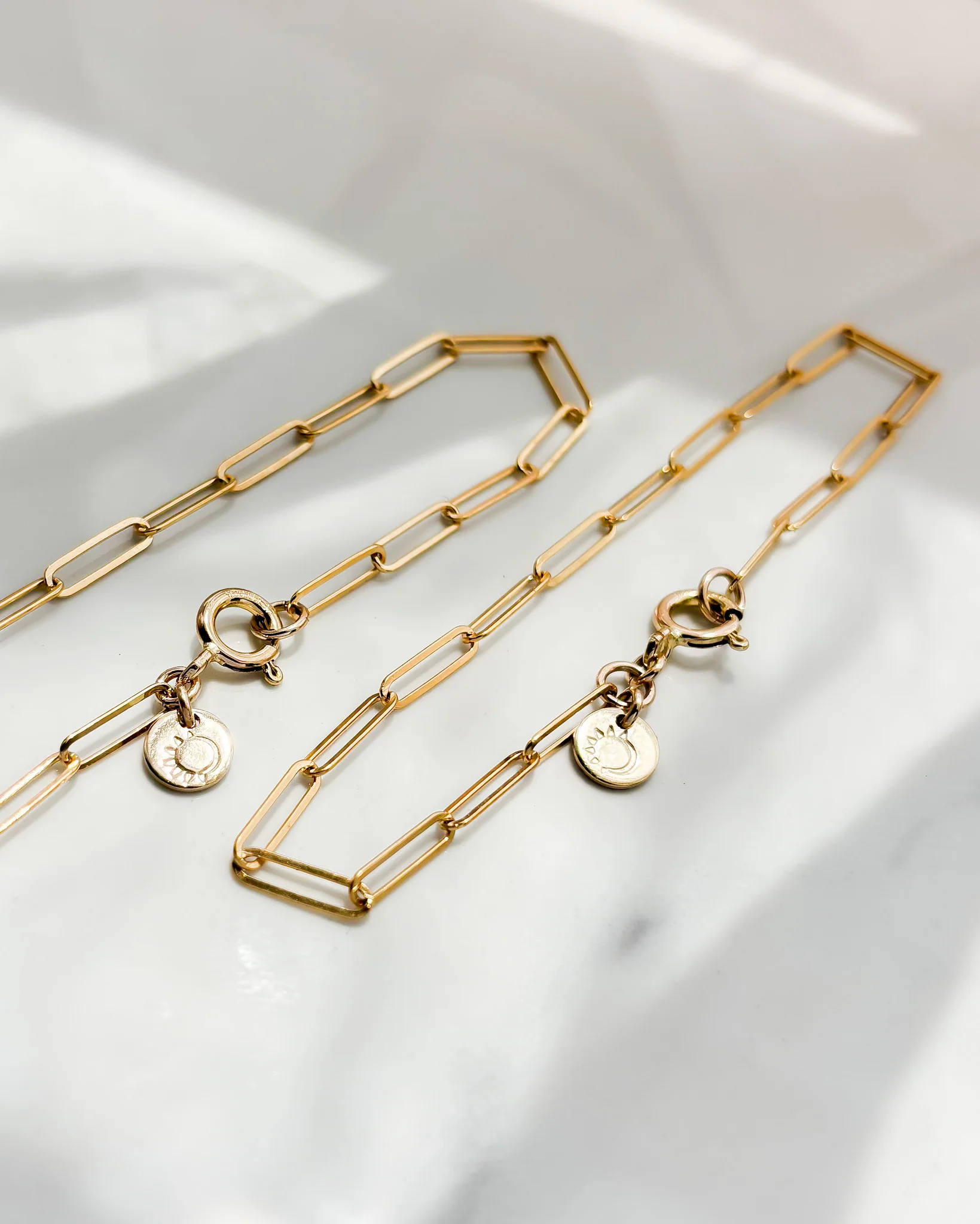 COAST// paper clip chain bracelet - Image 7