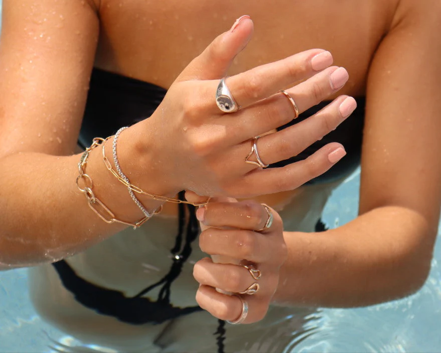 COAST// paper clip chain bracelet - Image 8