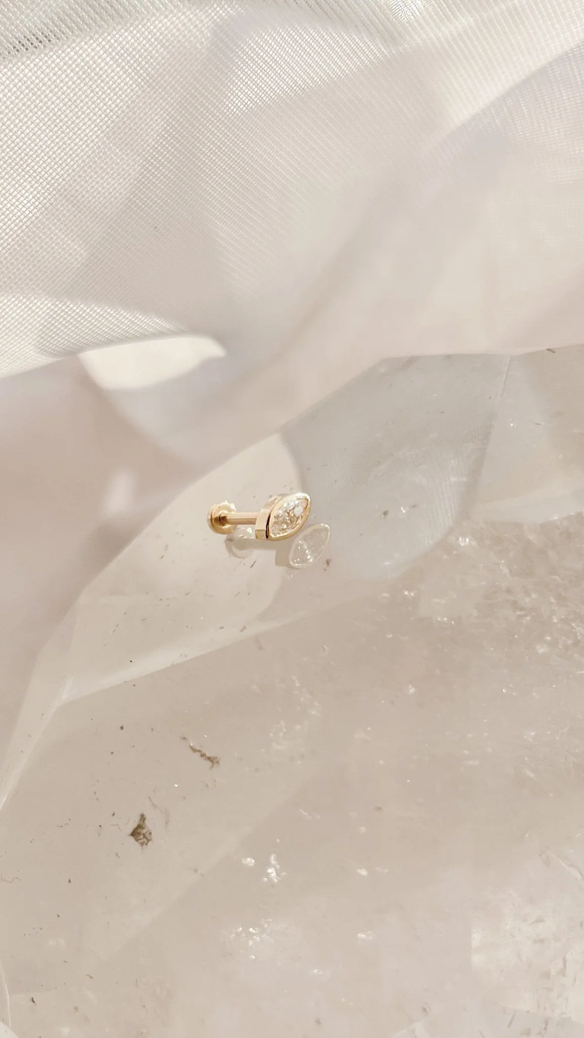 DIAMOND MARQUISE // flat back studs - Image 5