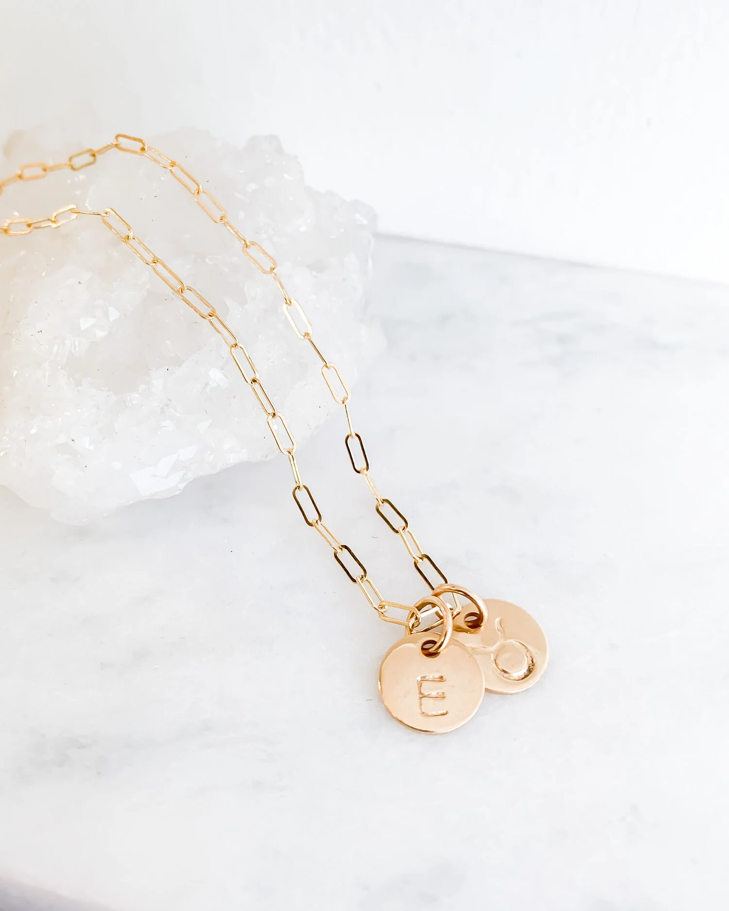 LOVE LETTERS// coin necklace - Image 12