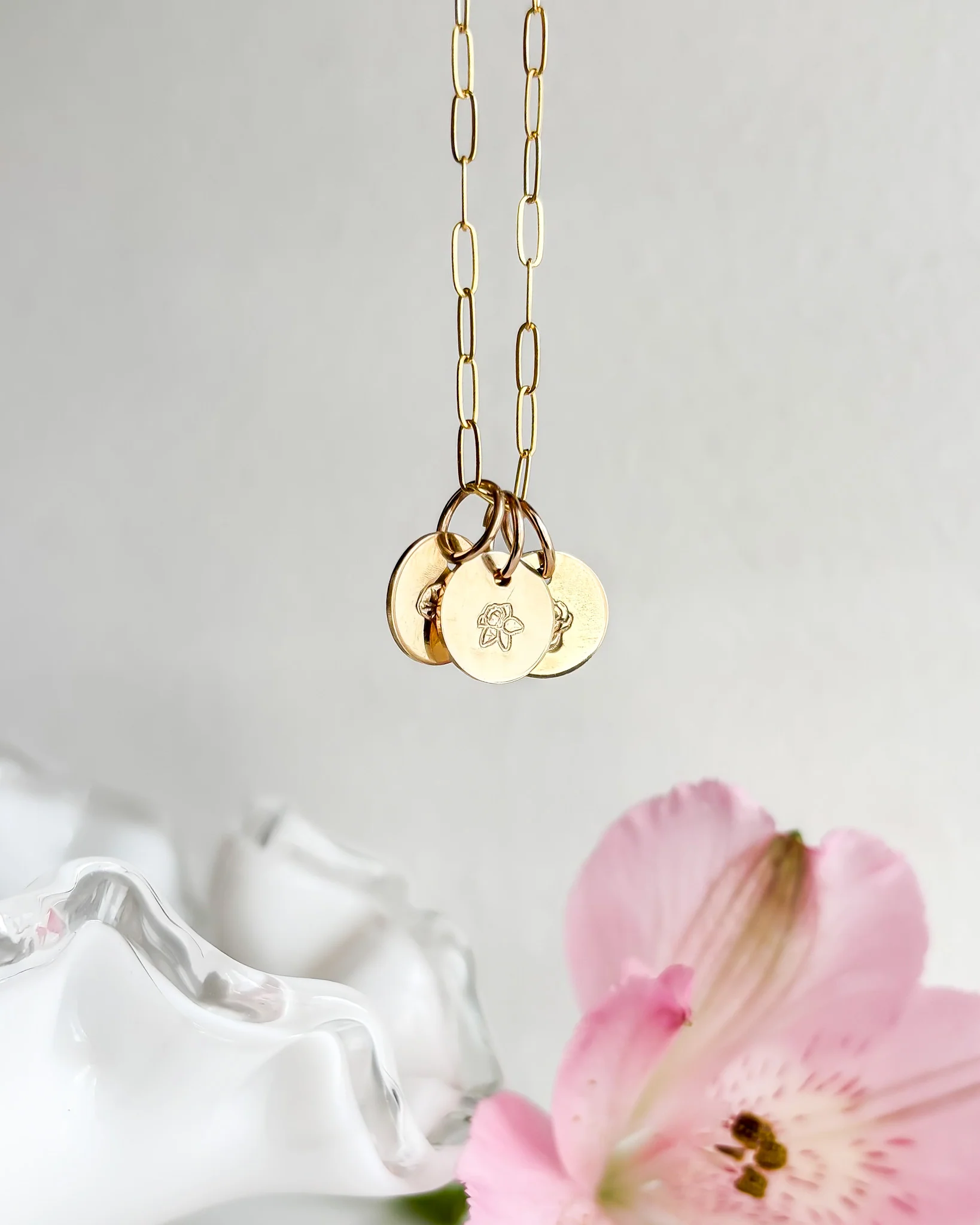 LOVE LETTERS// coin necklace - Image 5