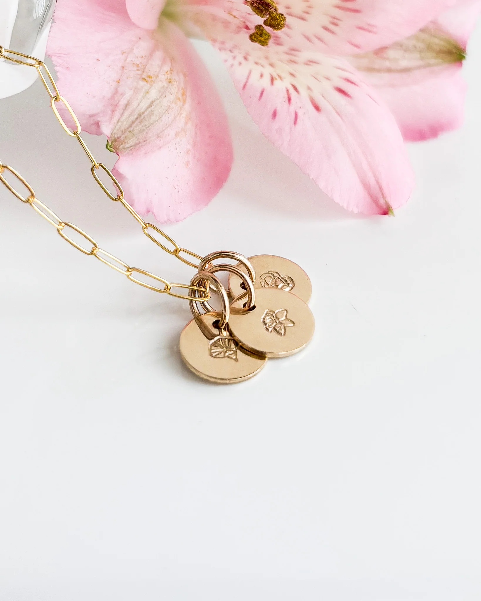 LOVE LETTERS// coin necklace - Image 7