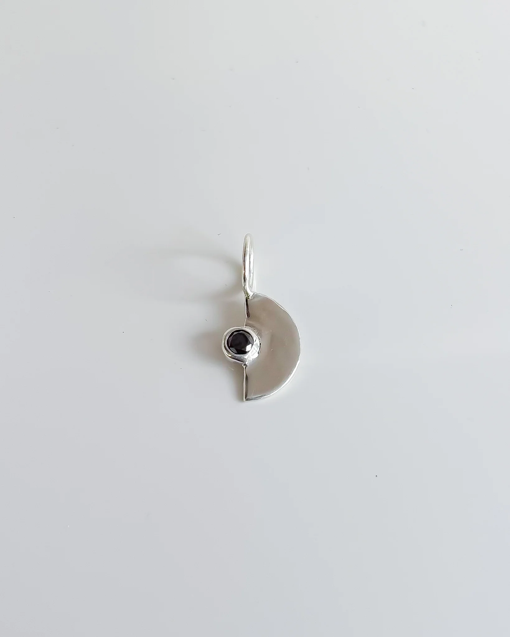 LUCINE// quarter moon pendant - Image 4