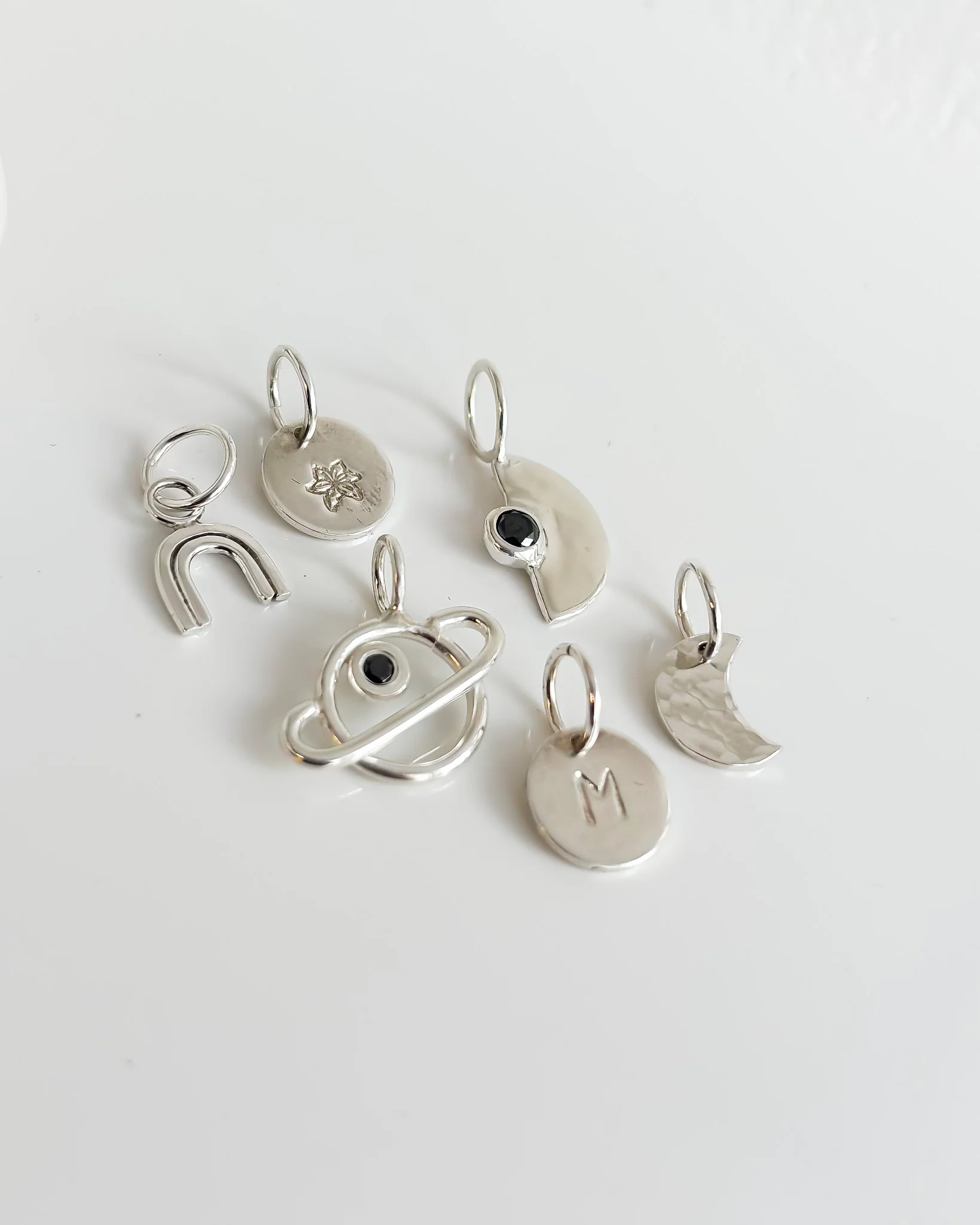 LUCINE// quarter moon pendant - Image 6