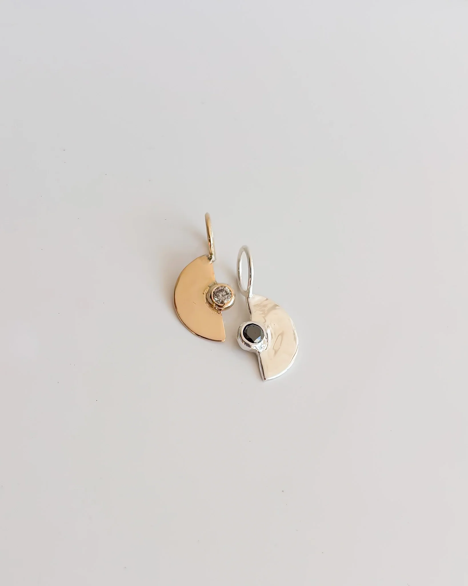 LUCINE// quarter moon pendant - Image 7