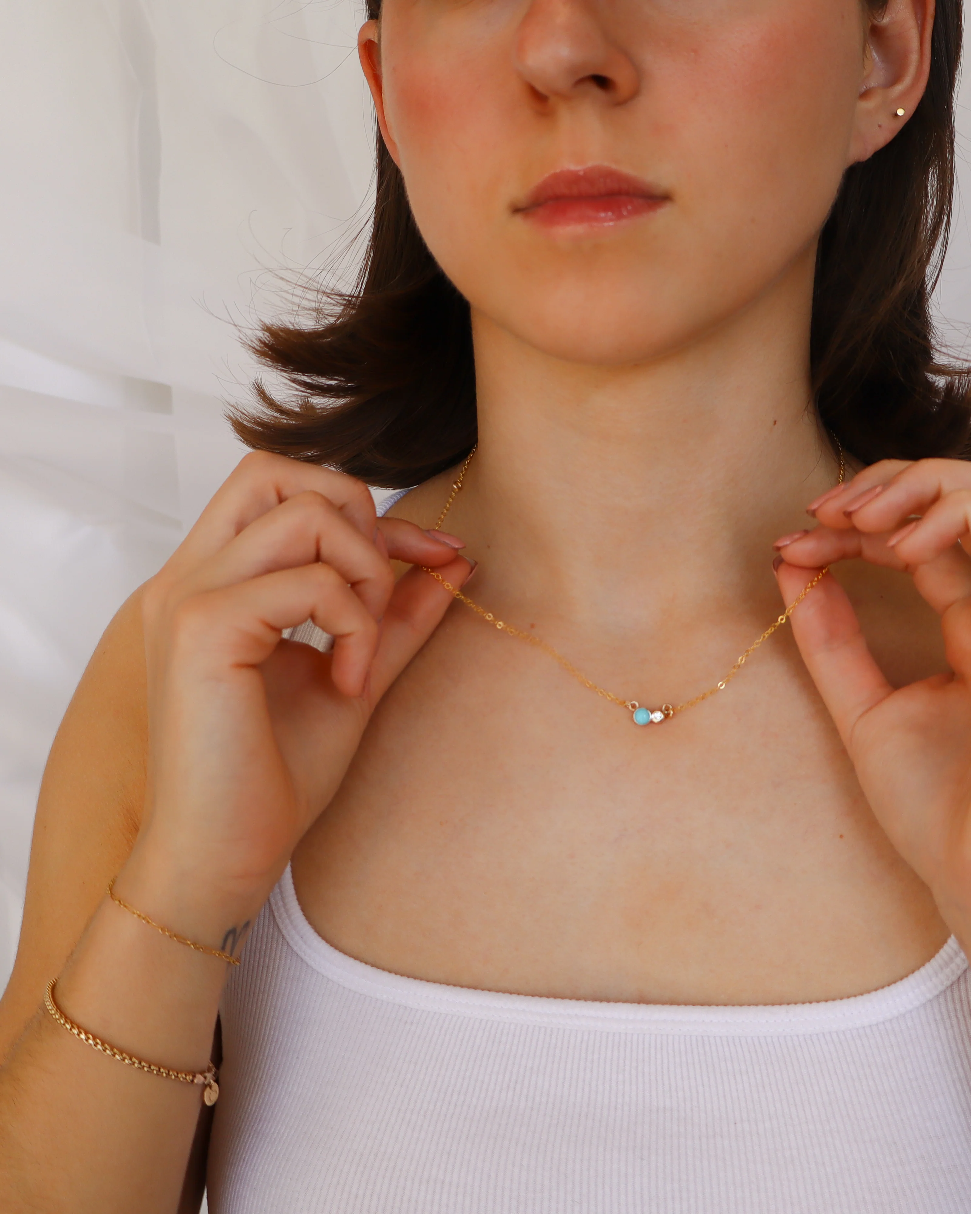 LUMINARY// shadow and light necklace - Image 10