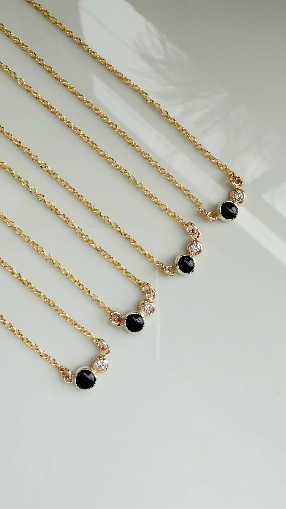 LUMINARY// shadow and light necklace - Image 9