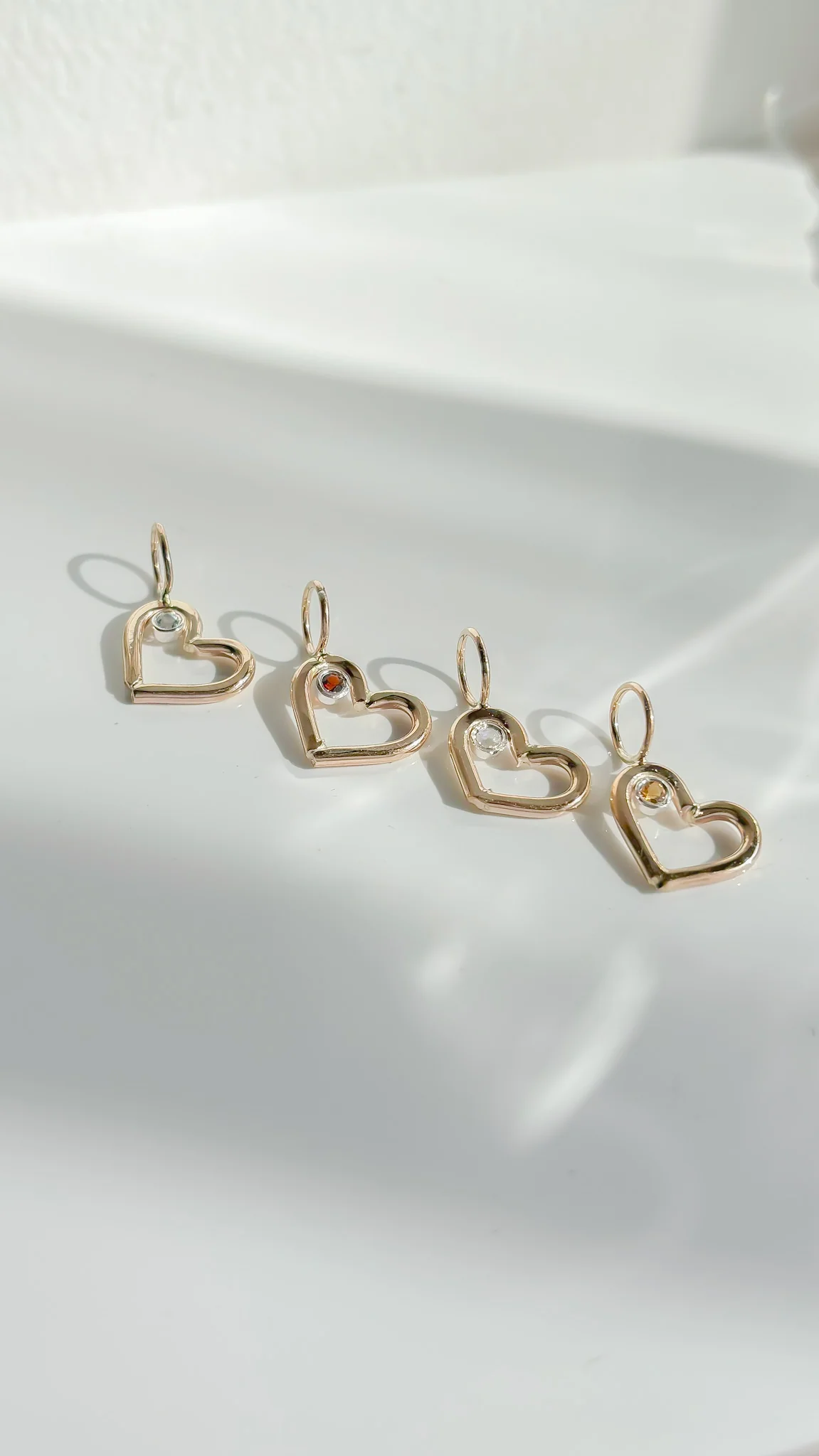 TINY HEARTS// birthstone charms - Image 19