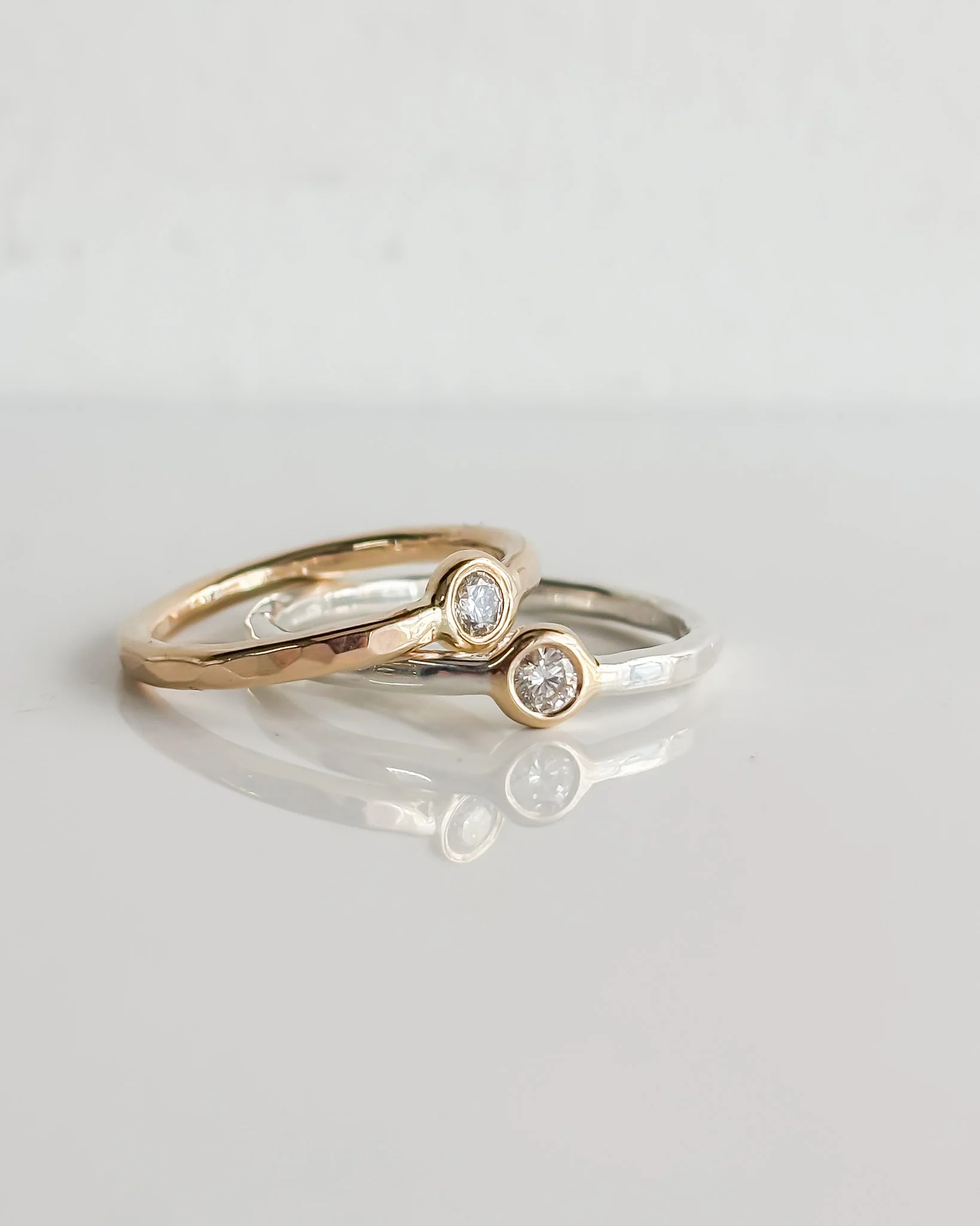 TRUE NORTH // floating diamond stacker - Image 7